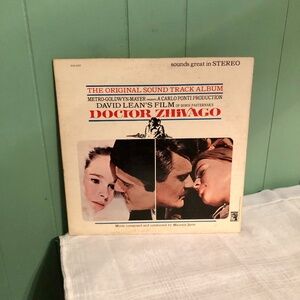 Doctor Zhivago Movie Soundtrack LP Vintage 1965 Vinyl MGM Tested Record Album